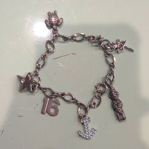Silver Charm Bracelet